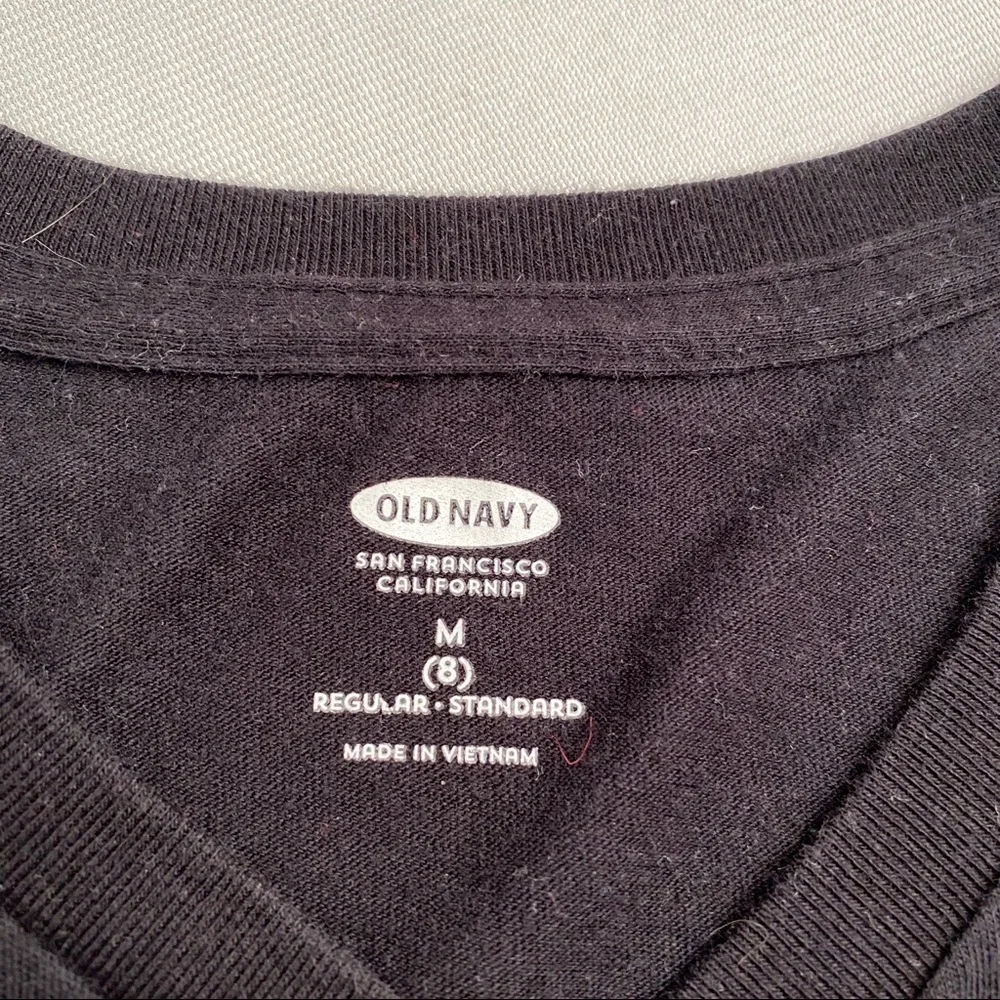 Old Navy super soft black v-neck short sleeve tee